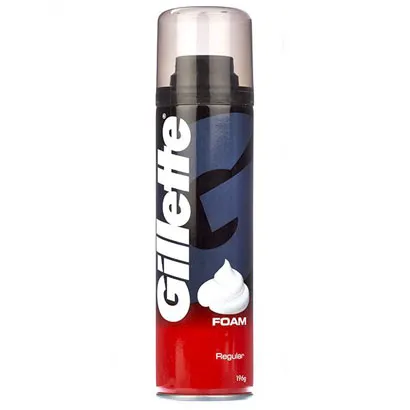 Gillette Foam Regular 196 gm